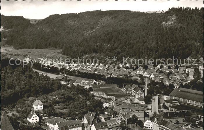 Oberndorf Neckar Blick ueber die Stadt
