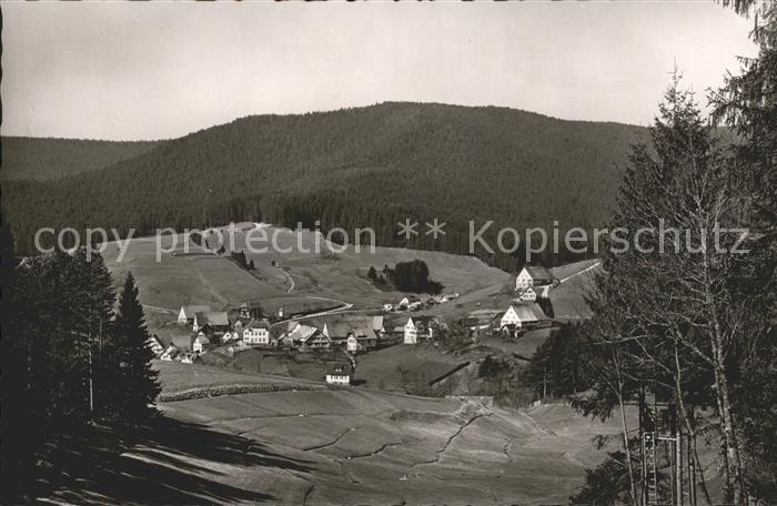 Roet Baiersbronn Panorama Murgtal Schwarzwald