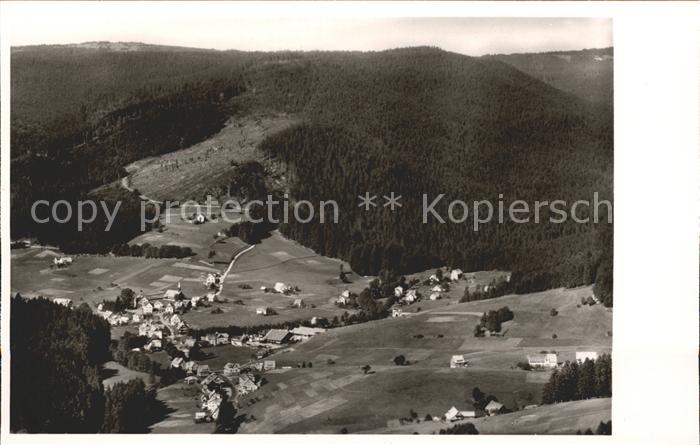 Obertal Baiersbronn Panorama Sommer und Wintersportplatz