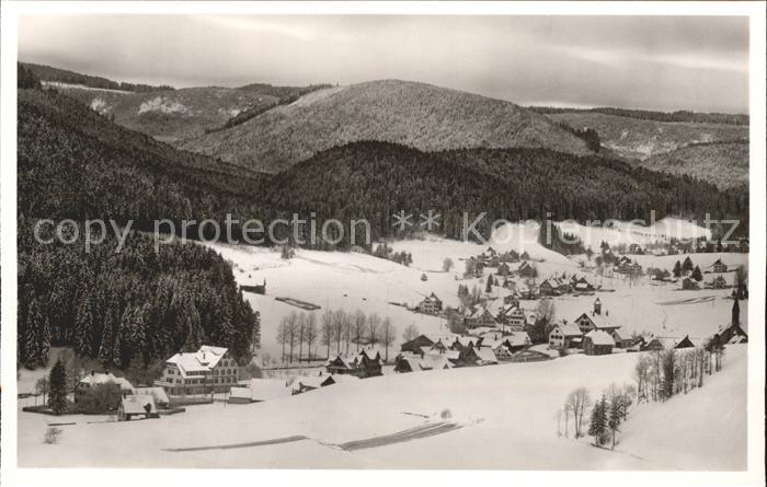 Obertal Baiersbronn Panorama Sommer und Wintersportplatz
