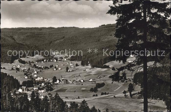 Buhlbach Obertal Panorama Luftkurort Gasthof Pension zur Blume Schwarzwald
