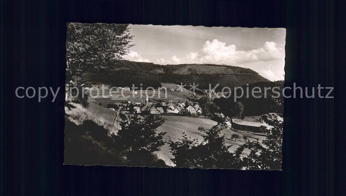 Buhlbach Obertal Panorama Luftkurort Wintersportplatz Schwarzwald