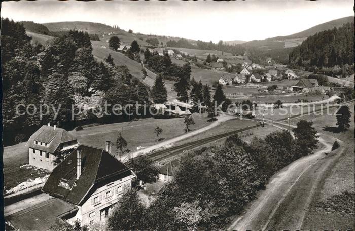 Huzenbach Panorama Luftkurort Murgtal Schwarzwald
