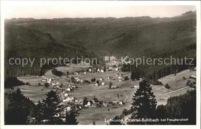 Buhlbach Obertal Panorama Luftkurort Schwarzwald