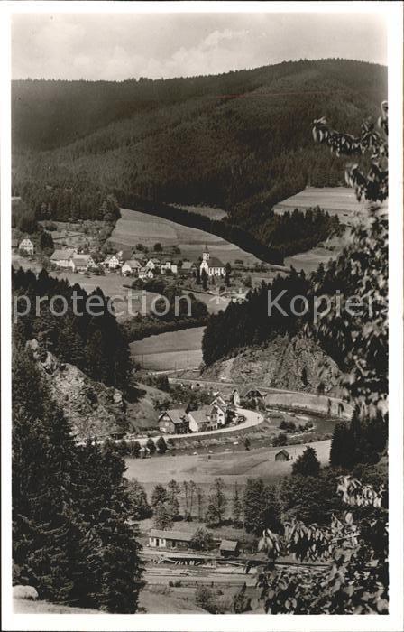 Schwarzenberg Baiersbronn Panorama Luftkurort Murgtal Schwarzwald