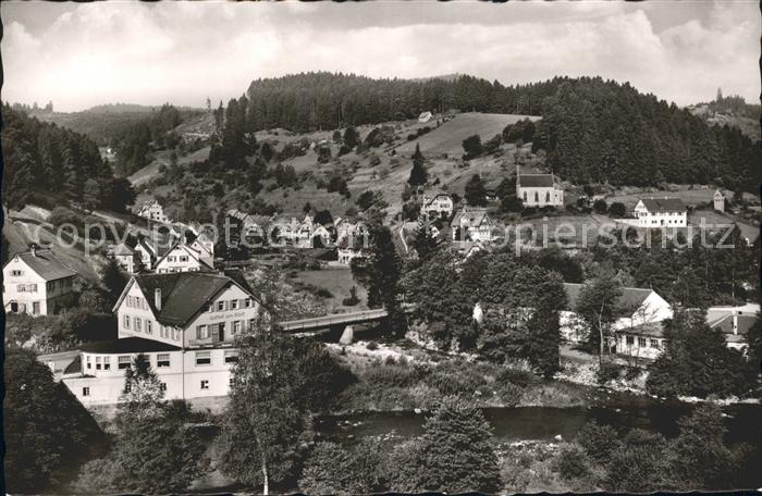 Schoenmuenzach Gasthof Pension Schiff Kneipp und Luftkurort Murgtal Schwarzwald