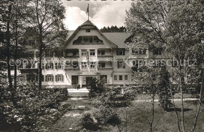 Schoenmuenzach Kurhotel Post Kneipp und Luftkurort Murgtal Schwarzwald