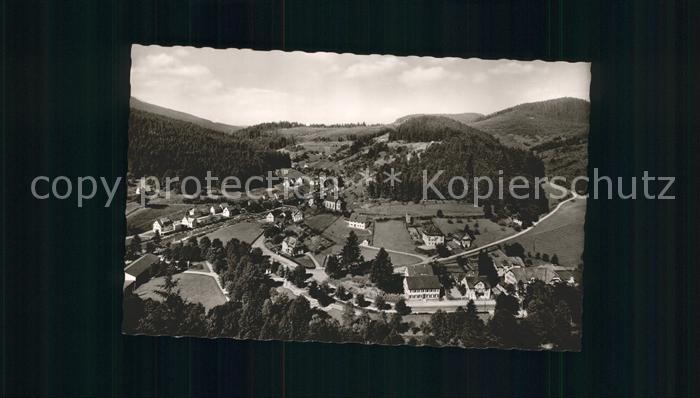 Schoenmuenzach Panorama Kneipp und Luftkurort Murgtal Schwarzwald