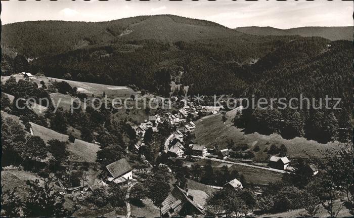 Schoenmuenzach Panorama Kneipp und Luftkurort Murgtal Schwarzwald