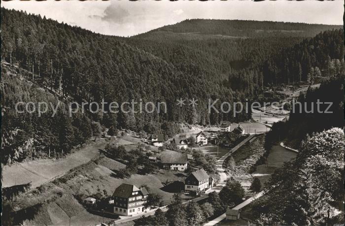 Schoenmuenzach Panorama Pension Elisabeth Kneipp und Luftkurort Murgtal Schwarzw