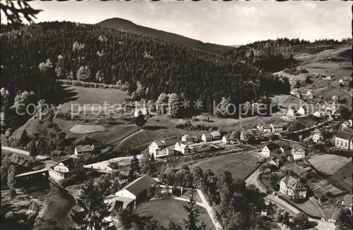 Schoenmuenzach Panorama Kneipp und Luftkurort Murgtal Schwarzwald