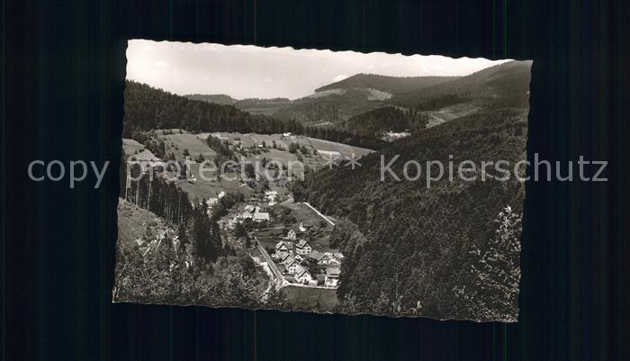 Schoenmuenzach Panorama Kneipp und Luftkurort Murgtal Schwarzwald