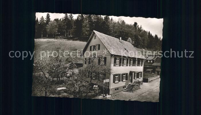 Schoenmuenzach Pension zum gruenen Wald Kneipp und Luftkurort Murgtal Schwarzwal