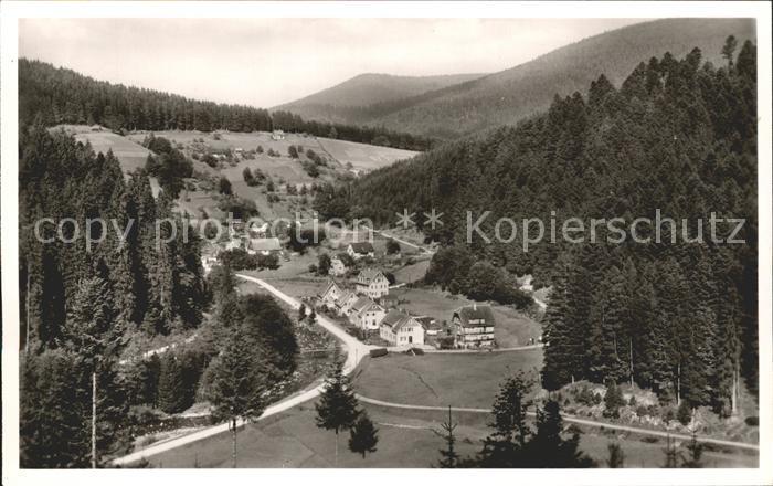 Schoenmuenzach Panorama Kneipp und Luftkurort Murgtal Schwarzwald