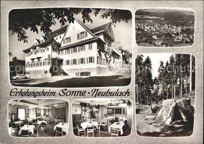 Neubulach Erholungsheim Sonn Waldpartie Bromsilber