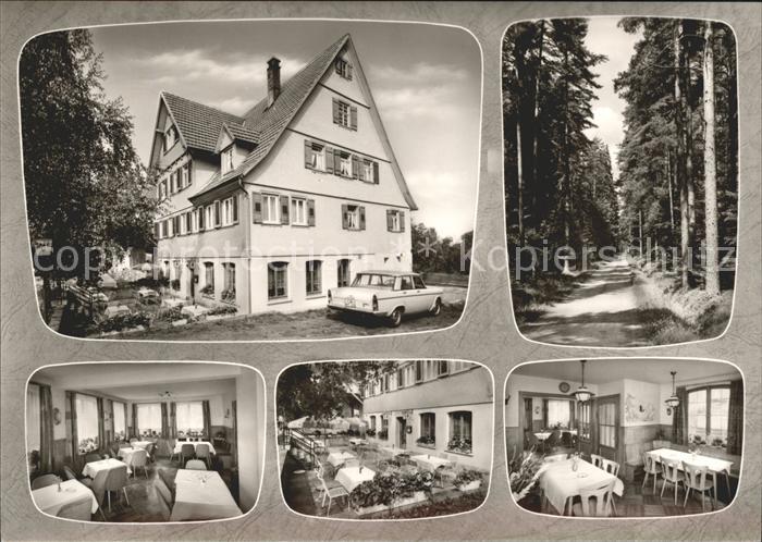 Martinsmoos Pension Schwarzwaldhof Cafe Restaurant Waldpartie Bromsilber