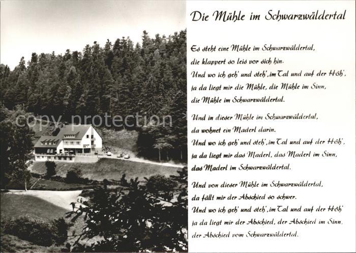 Kapfenhardt Waldgasthof Hotel Kapfenhardter Muehle Gedicht Die Muehle im Schwarz