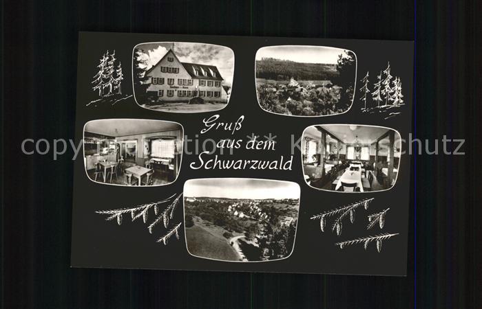 Walddorf Altensteig Gasthaus Metzgerei Pension zur Krone Luftkurort Schwarzwald