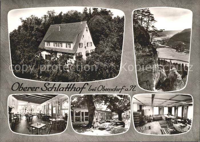 Oberndorf Neckar Hofgut Pension Oberer Schlatthof Blick vom Schlattfels Bromsilb