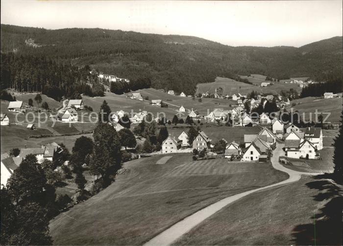 Buhlbach Obertal Panorama Sommer und Wintersportplatz Schwarzwald
