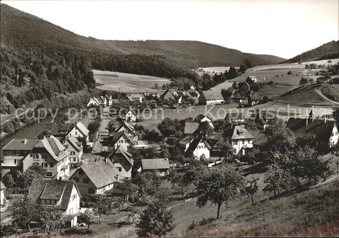 Huzenbach Gasthof Pension Baeren Panorama Luftkurort Murgtal Schwarzwald