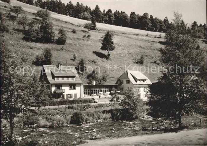 Schoenmuenzach Cafe Pension Schwarzwaelder Milchtrinkstube Kneipp und Luftkurort