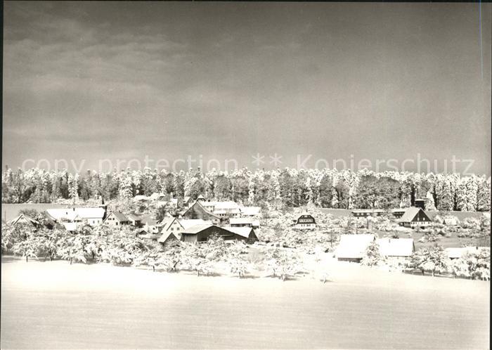 Kaelberbronn Winterpanorama Hoehenluftkurort Schwarzwald Gasthof Pension zum Sch