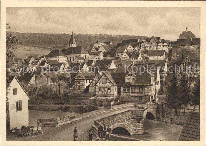 Wildberg Schwarzwald Nagold Bruecke Altstadt
