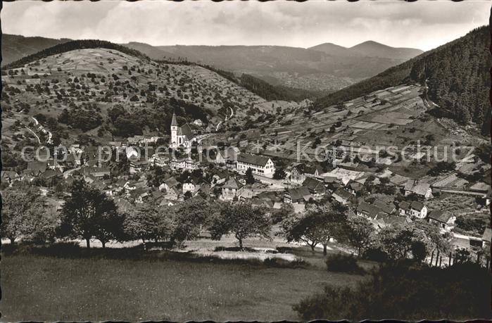 Reichental Gasthof gruener Baum Kirche