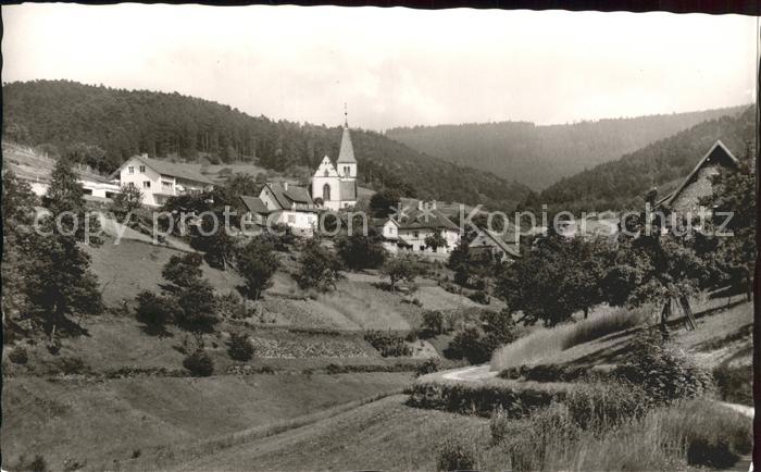 Reichental Gaststaette Auerhahn Kirche