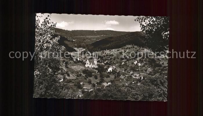 Reichental Gasthof gruener Baum Kirche