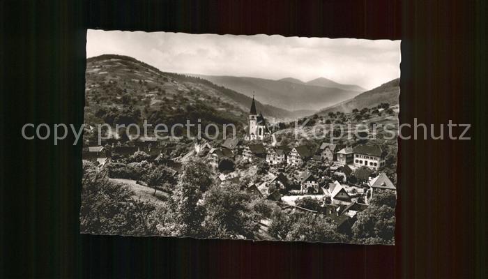 Reichental Gasthof Auerhahn Kirche