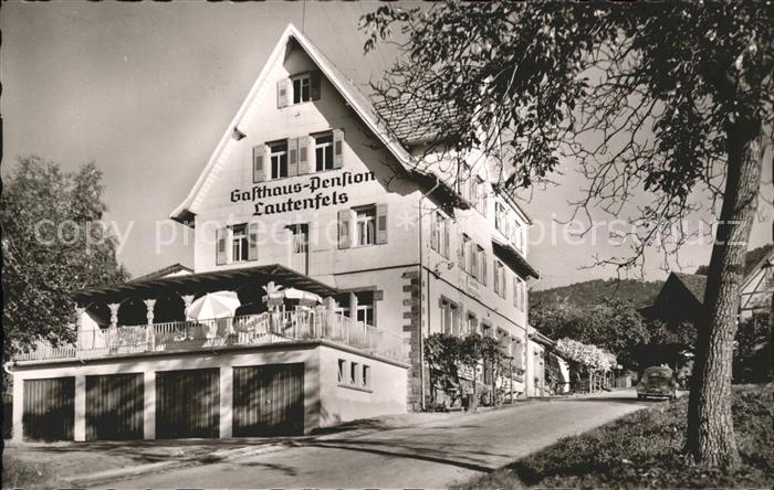 Lautenbach Gernsbach Gasthof Pension Lautenfels