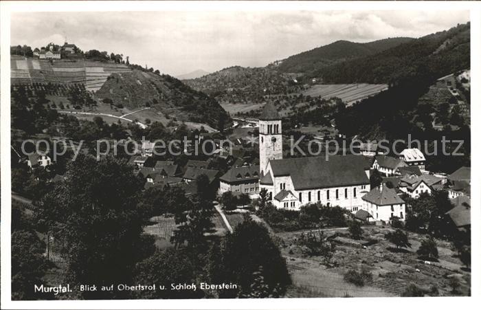 Schloss Eberstein Blick Obertsrot