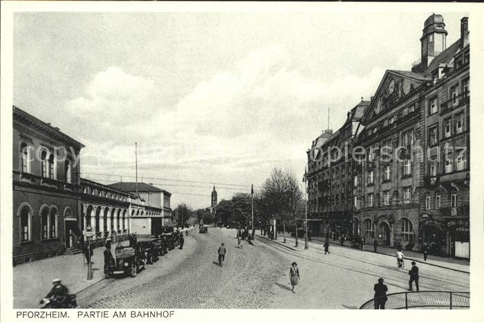 Pforzheim Partie am Bahnhof