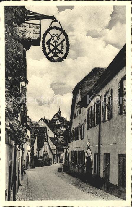 Gernsbach Badischer Hof Strassenansicht