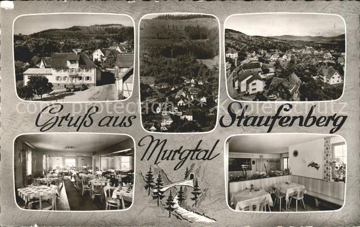 Staufenberg Gernsbach Teilansichten Gasthaus Pension Sternen