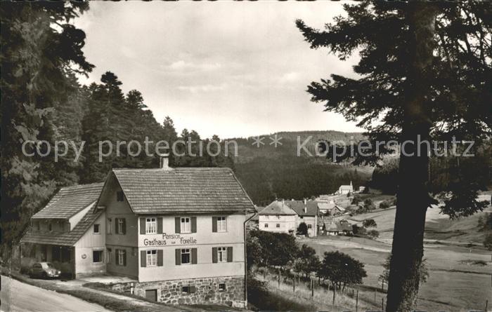 Hundsbach Forbach Gasthof Pension Forelle