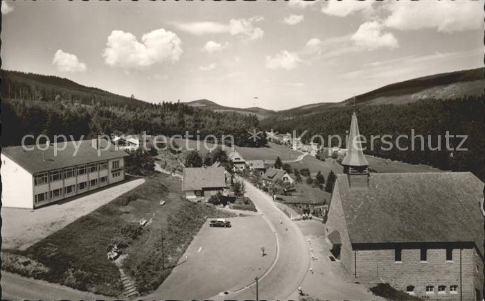 Hundsbach Forbach Gasthaus Pension zur schoenen Aussicht Kirche