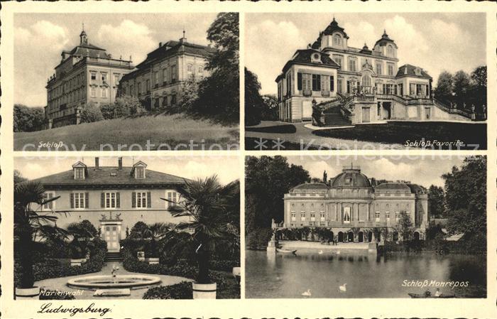 Ludwigsburg Schloss Favorite Monrepos Marienwahl