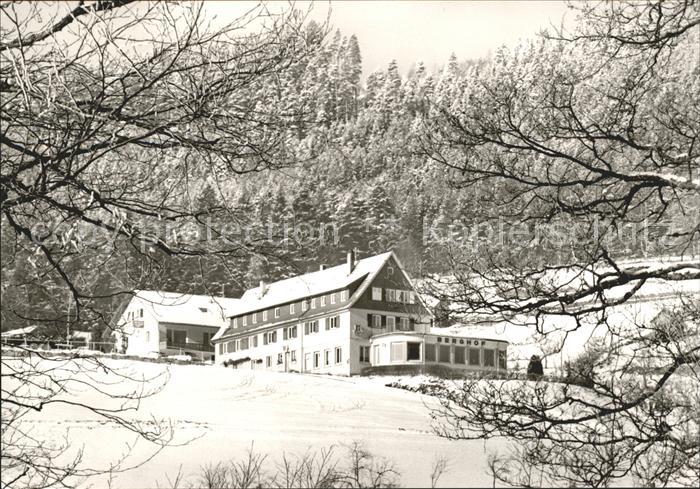 Enzkloesterle Gasthof Pension Berghof