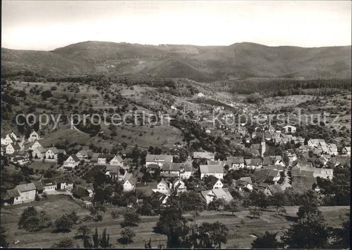 Michelbach Gaggenau Gasthaus Pension zum Engel Ortsansicht