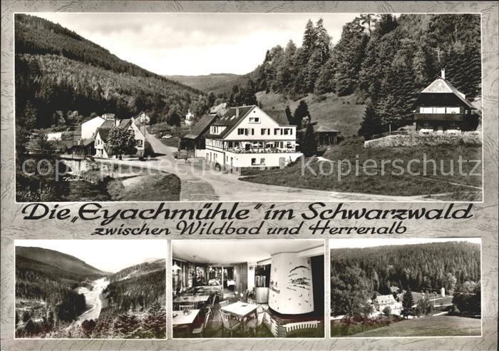 Eyachmuehle Gasthaus Pension Ortsansicht