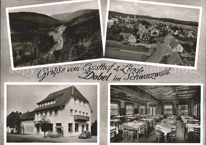 Dobel Schwarzwald Teilansichten Gasthof Pension zur Linde
