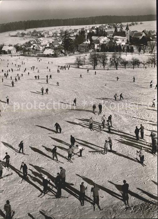 Dobel Schwarzwald Am Skihang