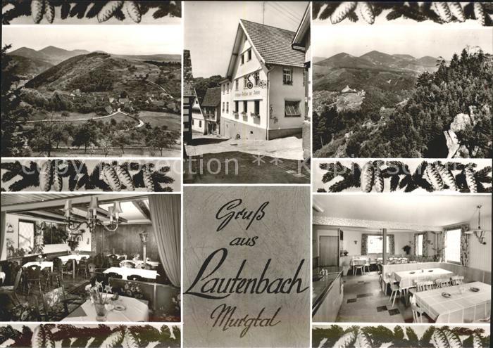 Lautenbach Gernsbach Gasthof-Pension Sonn Teilansichten