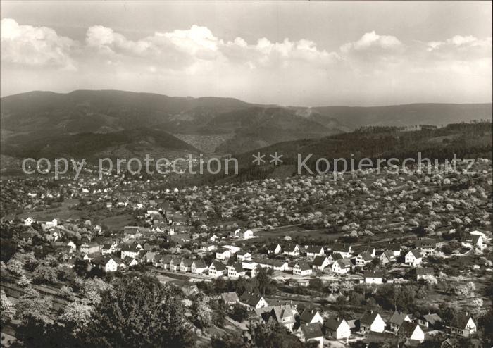 Staufenberg Gernsbach Ortsansicht