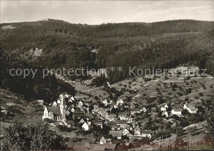 Reichental Ortsansicht Kirche