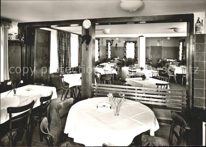 Reichental Gaststaette Auerhahn Speisesaal