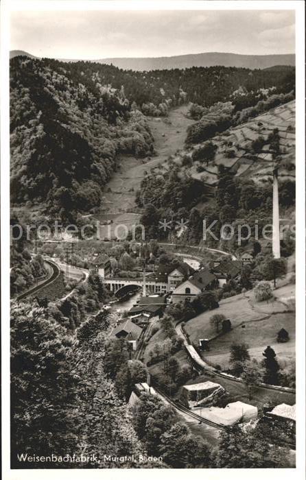 Weisenbach Murgtal Fabrik